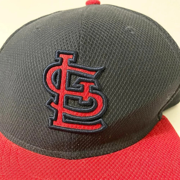 St  Louis Cardinals Hat Men Size 7 1/2 New Era Performance Headwear MLB Cap - Picture 2 of 16